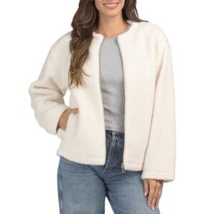 NWOT Calvin Klein Sherpa Jacket